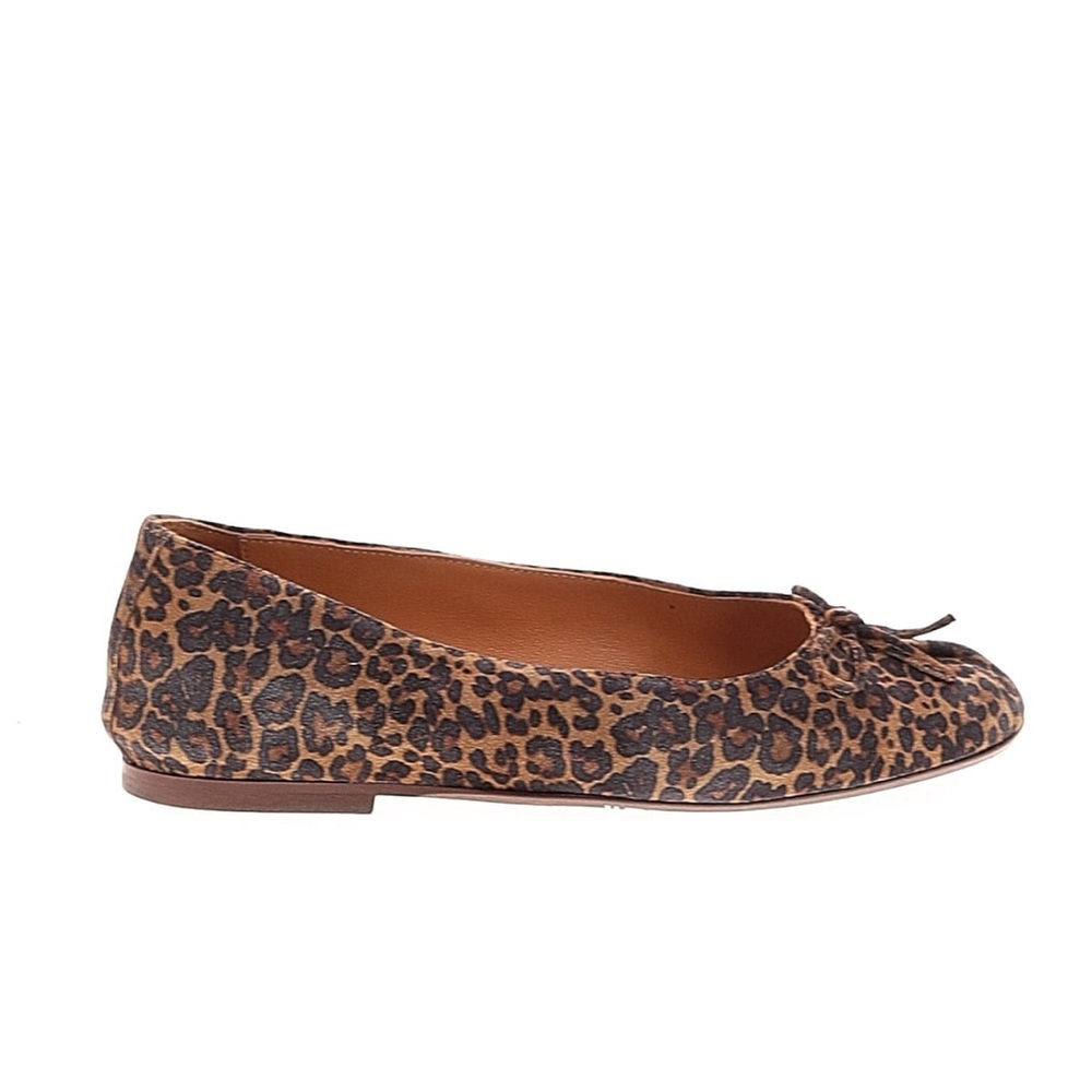 Sézane Agathe Low Ballerinas in Leopard FR 36 / US 5 - Picture 10 of 12